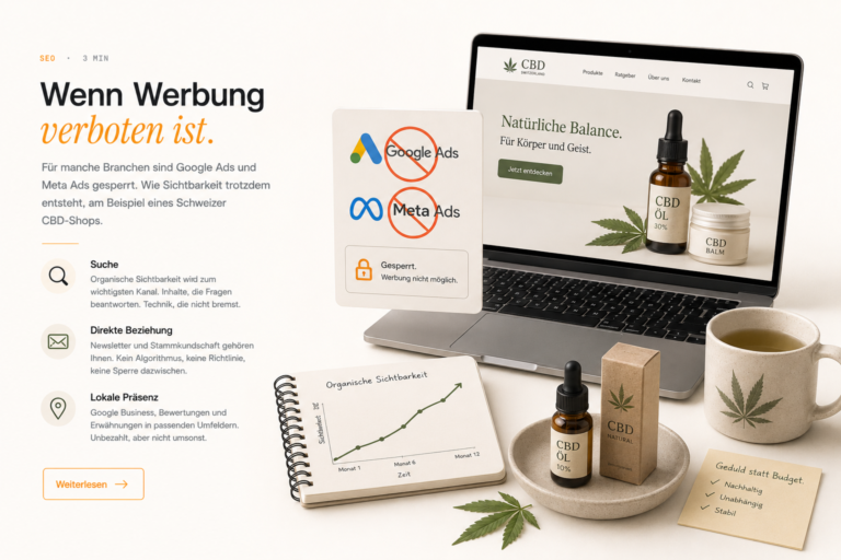 Wenn Werbung verboten ist